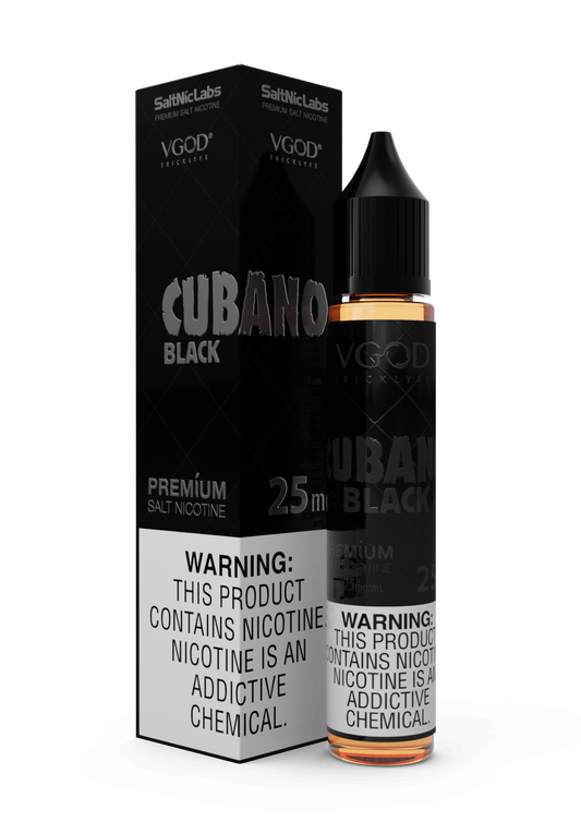 VGOD Cubano Black SaltNic E-Liquid
