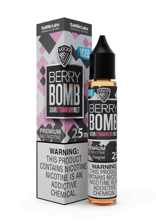VGOD Iced Berry Bomb SaltNic E-Liquid