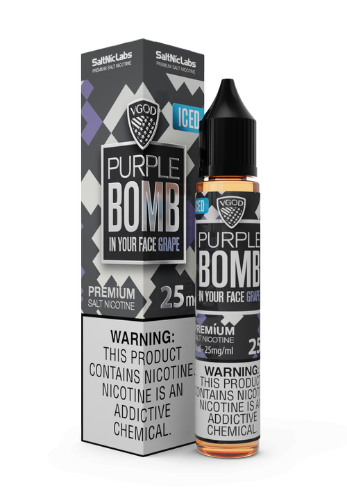 VGOD Iced Purple Bomb SaltNic E-Liquid